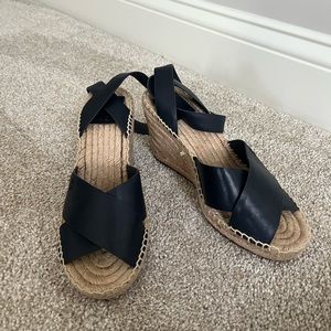 Tory Burch espadrille wedges 6.5